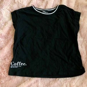 Black Cotton On Coffee tee